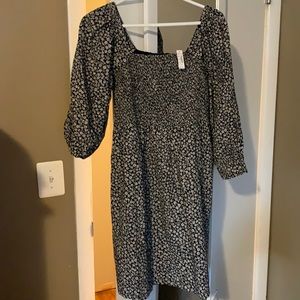 NWT Madewell smocked dress